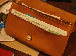 Travel Wallet �g���x���E�H���b�g�@�O�ʃ|�P�b�g